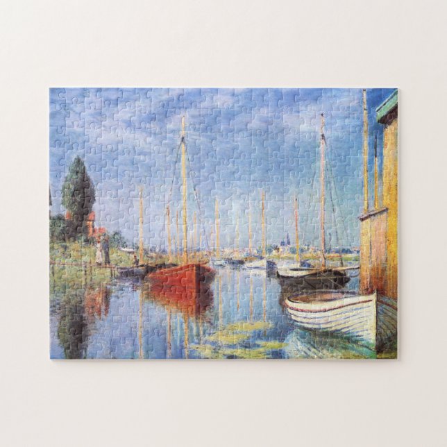 Puzzle Claude Monet : Embarcations de plaisance à (Horizontal)