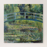 Puzzle Claude Monet - Etang Lily et Pont Japonais<br><div class="desc">L'étang Lily et le pont japonais / Le Bassin aux nympheas - Claude Monet,  1899</div>