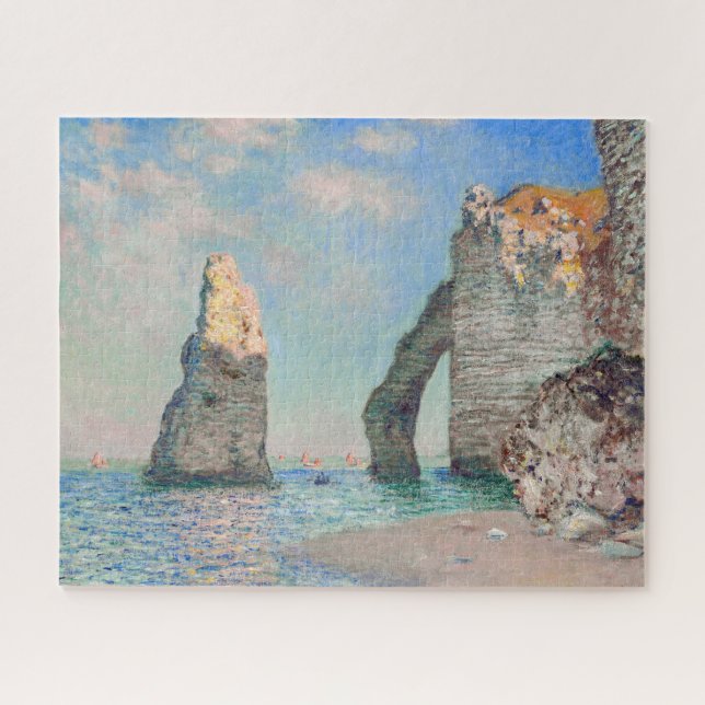 Puzzle Claude Monet - Falaises à Etretat (Horizontal)
