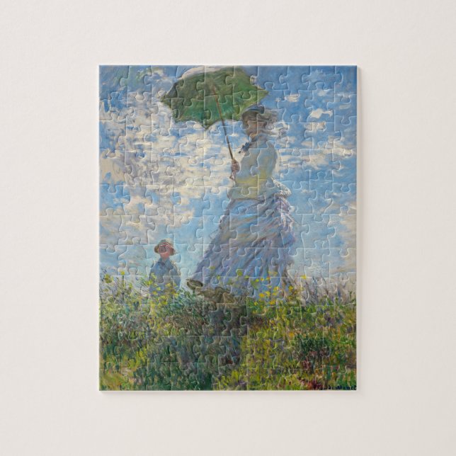 Puzzle Claude Monet | Femme avec un parasol (Vertical)
