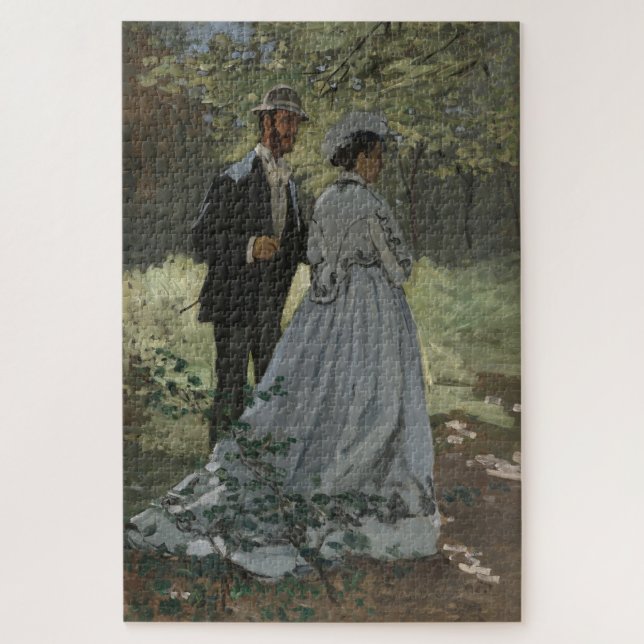 Puzzle Claude Monet Figure Study – Bazille and Camille (Vertical)