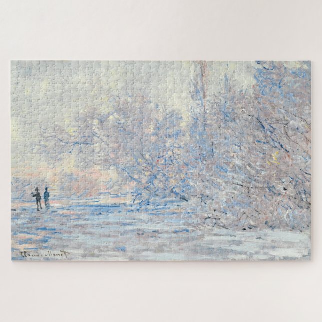 Puzzle Claude Monet – Frost at Giverny (Horizontal)