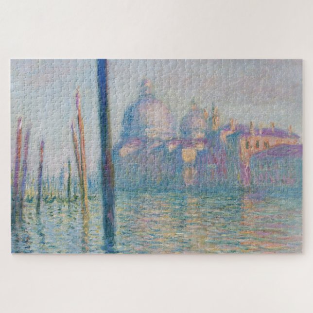Puzzle Claude Monet Grand Canal Venise Italie Voyage (Horizontal)