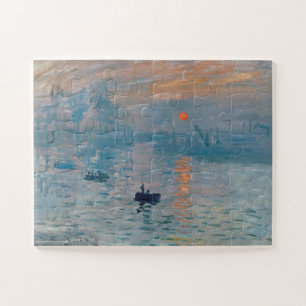 Puzzle Claude Monet, Impression, Lever du soleil,