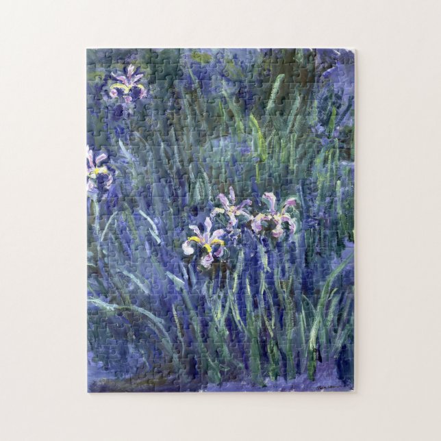 Puzzle Claude Monet : Iris (Vertical)