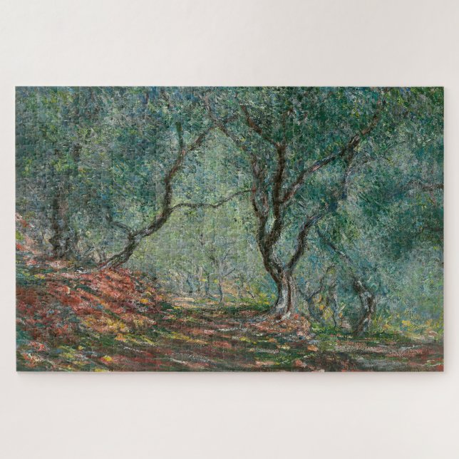 Puzzle Claude Monet Jardin du verger d'oliviers (Horizontal)