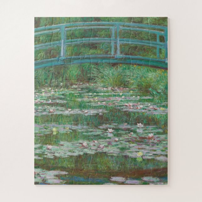 Puzzle Claude Monet - La passerelle japonaise (Vertical)