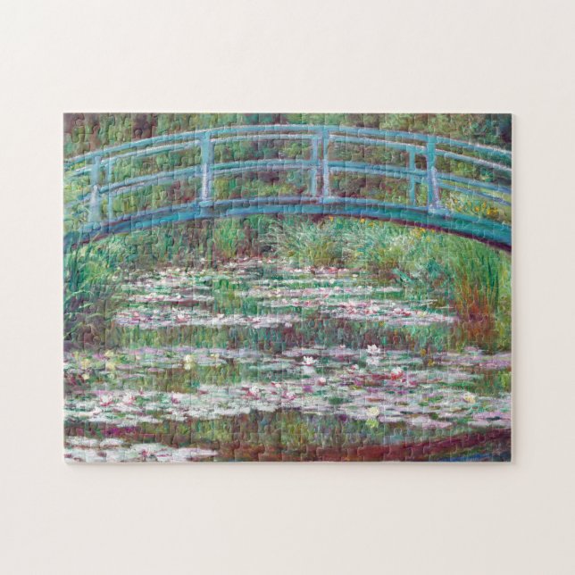Puzzle Claude Monet La passerelle japonaise (Horizontal)
