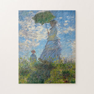 Puzzle Claude Monet - La Promenade, Femme avec un Parasol
