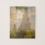 Puzzle Claude Monet // La Promenade // Parapluie<br><div class="desc">A work of the famous Impressionist artist Claude Monet</div>