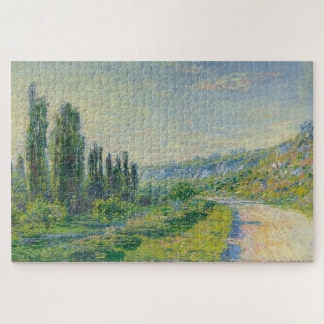 Puzzle Claude Monet – La Route de Vétheuil (Horizontal)