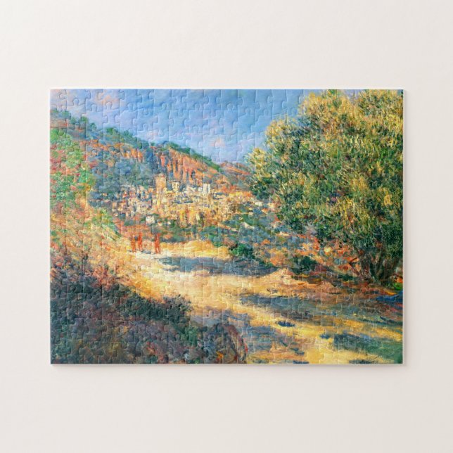 Puzzle Claude Monet : La route vers Monte Carlo (Horizontal)