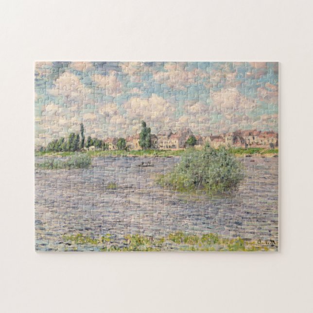 Puzzle Claude Monet | la Seine chez Lavacourt (Horizontal)