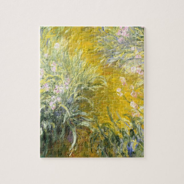 Puzzle Claude Monet Le Chemin à travers les iris (Vertical)