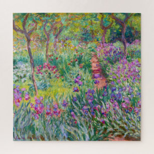 Puzzle Claude Monet - Le jardin d'Iris à Giverny