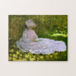 Puzzle Claude Monet : Le lecteur<br><div class="desc">Un beau puzzle classique de printemps,  peint par le peintre impressionniste français Claude Monet.</div>