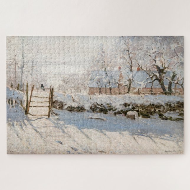 Puzzle Claude Monet - Le Magpie (Horizontal)