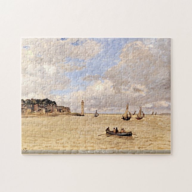Puzzle Claude Monet - le phare (Horizontal)