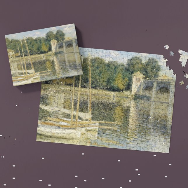 Puzzle Claude Monet Le Pont Argenteuil (1874) (Créateur téléchargé)