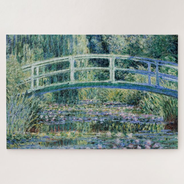 Puzzle Claude Monet | Le Pont Japonais (La Lys Eau (Horizontal)