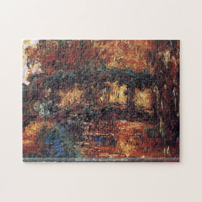 Puzzle Claude Monet - le pont japonais par Monet (Horizontal)