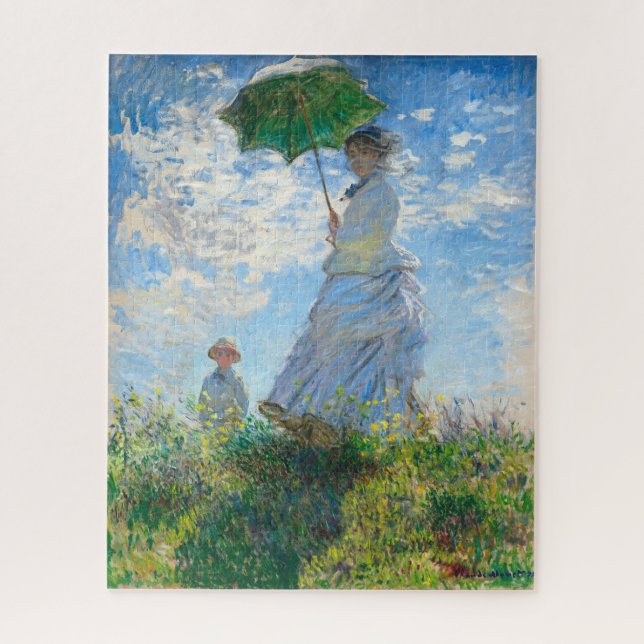 Puzzle Claude Monet Madame Monet et son fils (Vertical)