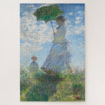 Puzzle Claude Monet | Madame Monet et son fils - 1875<br><div class="desc">"Femme avec un parasol,  Madame Monet et son fils" Huile sur toile peinte par Oscar Claude Monet -1875 À propos de l'artiste : Oscar Claude Monet (14 novembre 1840 - 5 décembre 1926) Peintre français et fondateur du Mouvement impressionniste.</div>