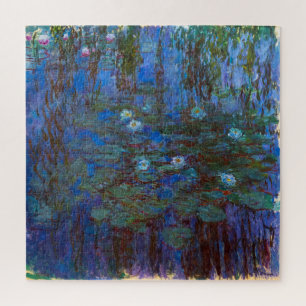 Puzzle Claude Monet - Nymphéas bleus