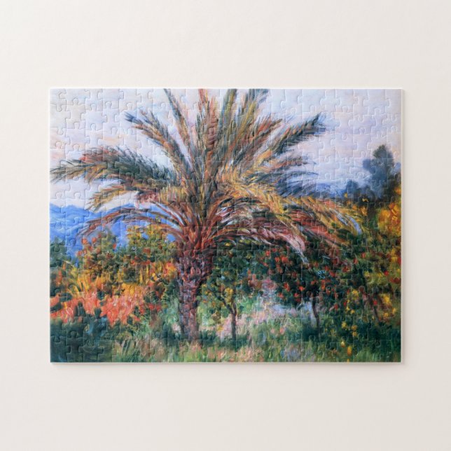 Puzzle Claude Monet : Palmier chez Bordighera (Horizontal)