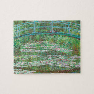 Puzzle Claude Monet pont de football japonais. Impression