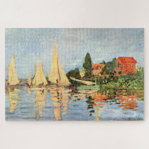 Puzzle Claude Monet Régates à Argenteuil (1872)