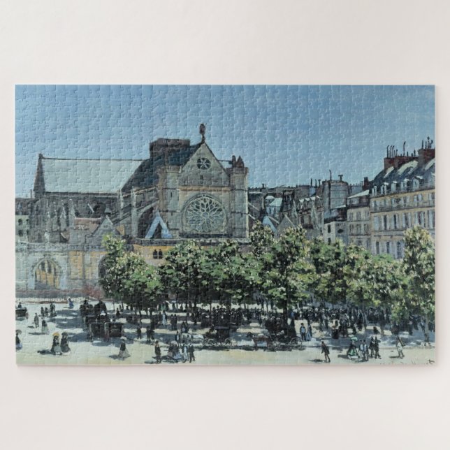 Puzzle Claude Monet St. Germain l’Auxerrois (Horizontal)