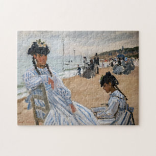 Puzzle Claude Monet - Sur la plage à Trouville