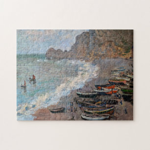 Puzzle Claude Monet - The Beach at Etretat