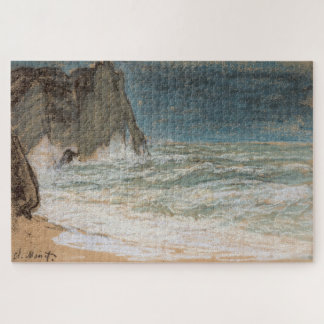 Puzzle Claude Monet – The Raging Sea at Étretat