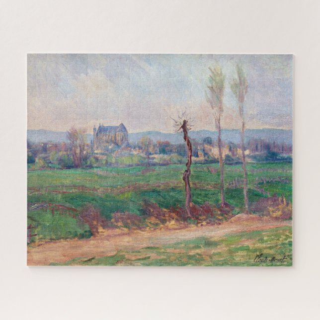 Puzzle Claude Monet - Vue de Vernon (Horizontal)