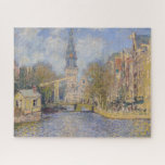 Puzzle Claude Monet - Windmills près de Zaandam<br><div class="desc">The Zuiderkerk,  Amsterdam - Claude Monet,  Huile sur toile,  1874</div>