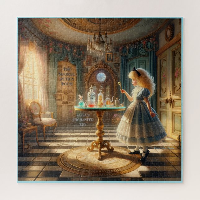Puzzle Clé enchantée d'Alisa : La salle de potion magique (Horizontal)