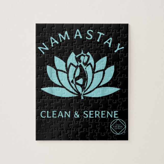 Puzzle Clean & Serene Yoga Narcotics Anonymous (Vertical)