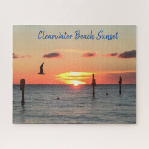 Puzzle Clearwater Beach Sunset Jigsaw