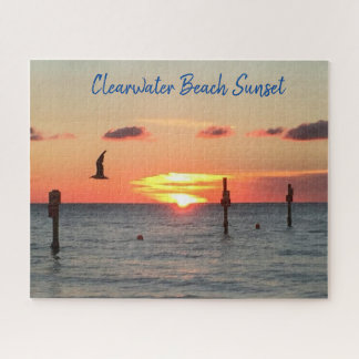 Puzzle Clearwater Beach Sunset Jigsaw