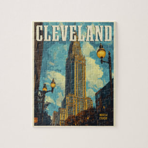 Puzzle Cleveland Vintage voyage