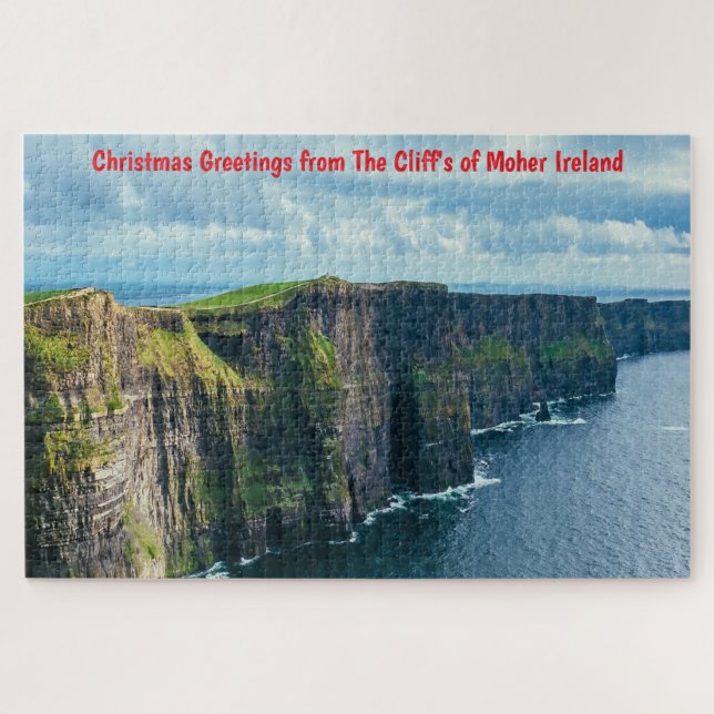Puzzle Cliff de Moher Irlande. (Horizontal)
