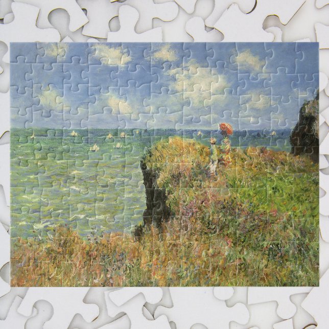 Puzzle Cliff Walk à Pourville par Claude Monet (Créateur téléchargé)