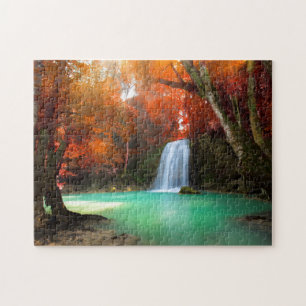 Puzzle Cliquetez le paysage   Kanchanaburi, Thaïlande