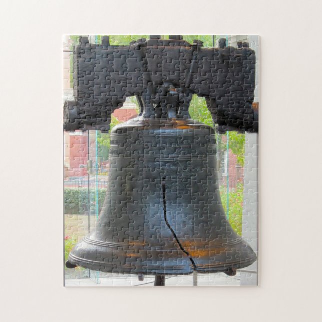 Puzzle Cloche de la Liberté Philadelphie. (Vertical)
