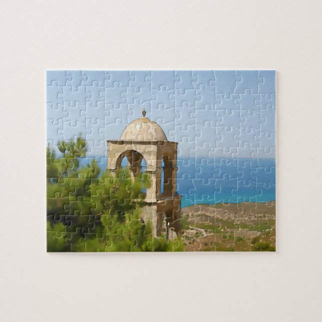 Puzzle Clocher à eau (Horizontal)