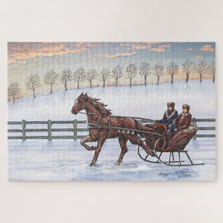Puzzle Cloches à coudre Horloge et Buggy Ride