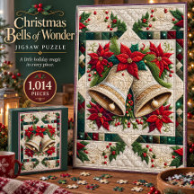Cloches de Noël de Wonder 1 014 pièces