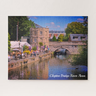 Puzzle Clopton Bridge and Pub Stratford Upon Avon